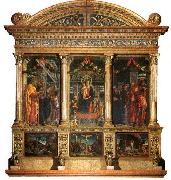 Andrea Mantegna San Zeno Altarpiece, oil